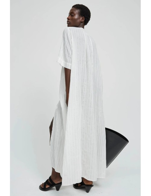 Robe MAGRITASHORT Long - Blanc