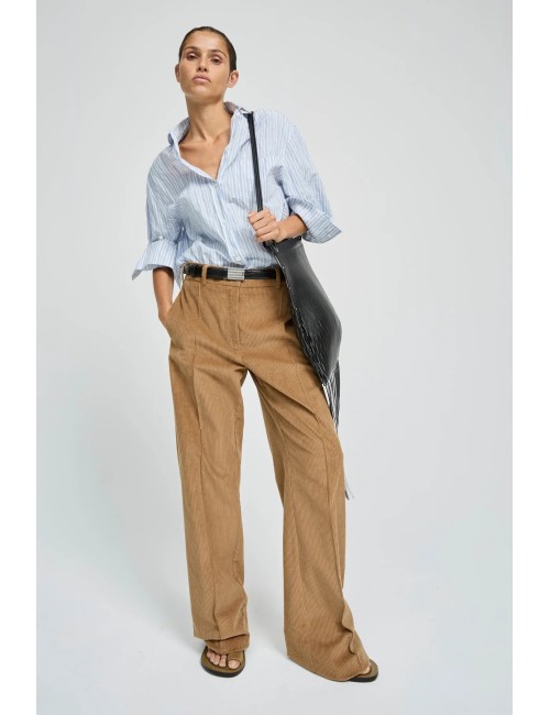 Chemise BLANDINE - Rayures, Bleu