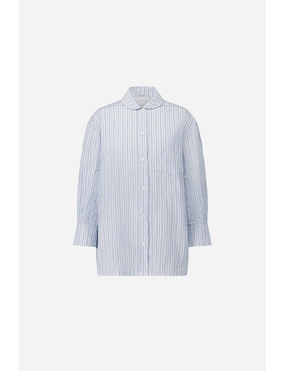 Chemise BLANDINE - Rayures, Bleu