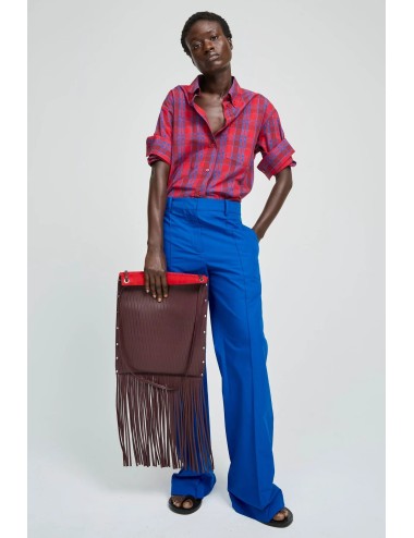 Chemise RICKA - Carreaux, Rouge, Bleu