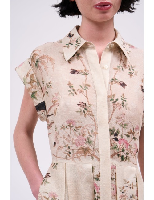 Robe chemisier HANAE - Imprimé