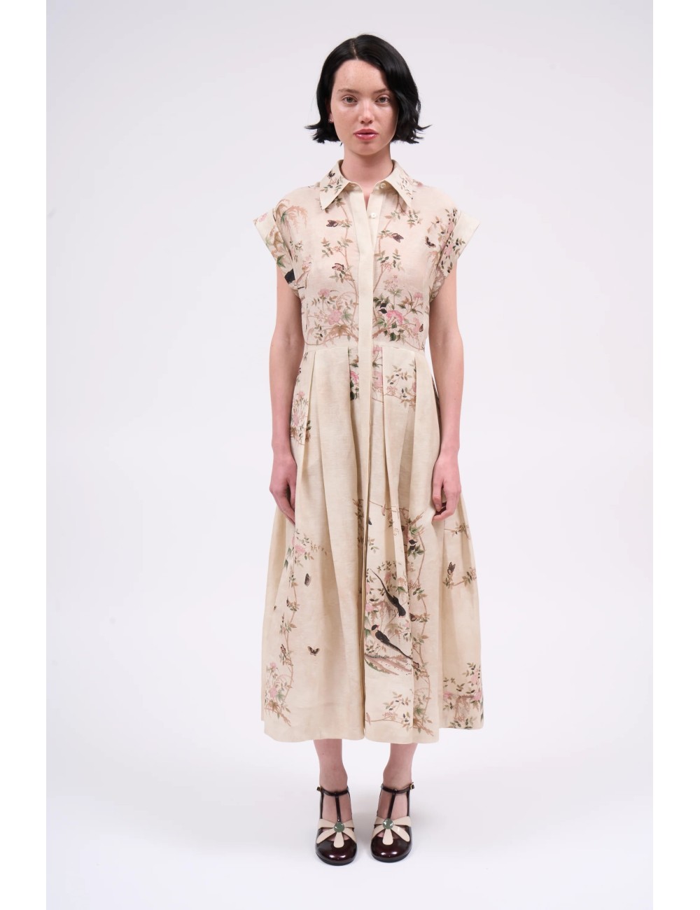 Robe chemisier HANAE - Imprimé