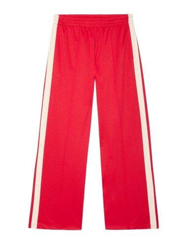 The Wilde Leg Track Pant - Poppy Red