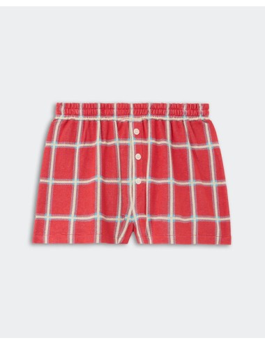 Short Plaid PICNIC - Scarlet Combo