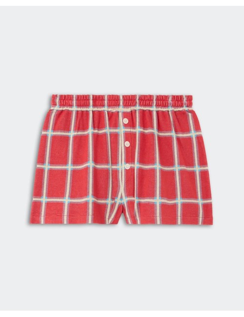 Short Plaid PICNIC - Scarlet Combo
