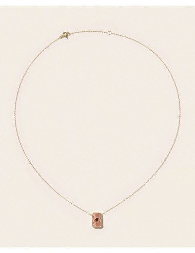 Collier DEVA - Grenat