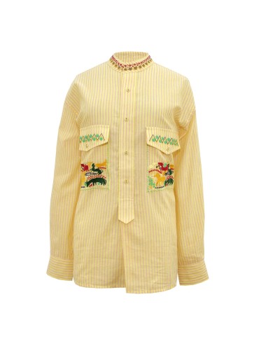 Chemise EMPOWER - Rayures Jaunes