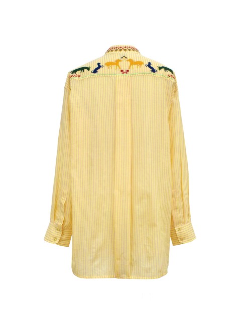 Chemise EMPOWER - Rayures Jaunes