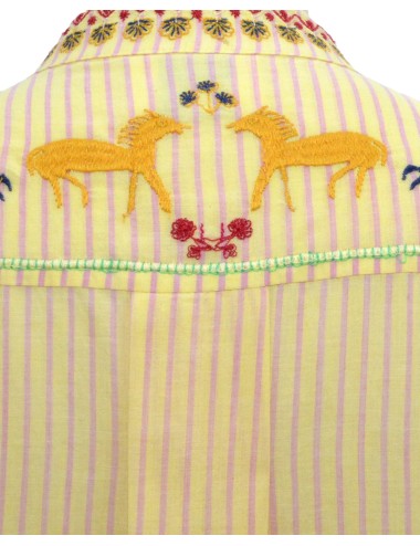 Chemise EMPOWER - Rayures Jaunes