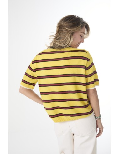 Tee-shirt ALBERTO Stripes Light - Sun