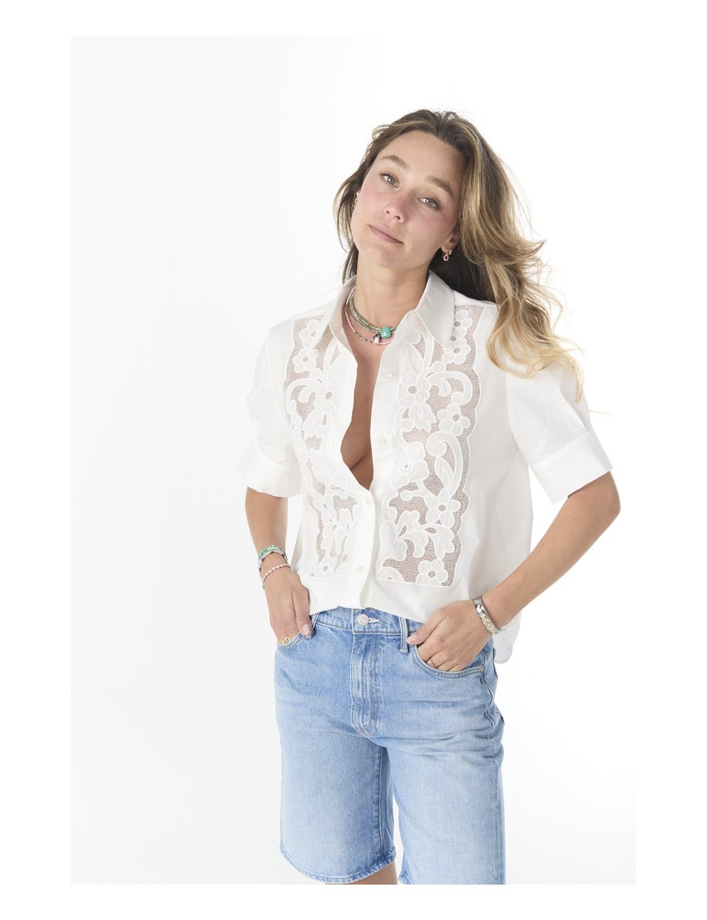 Chemise FLORIANE - Blanc