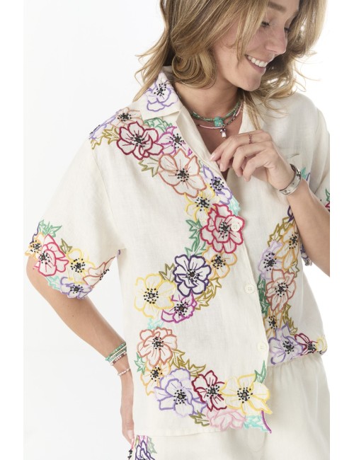 Chemise MARYLOU - Broderies