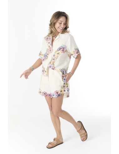 Short PETILOU - Broderie