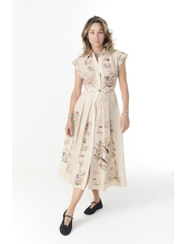 Robe chemisier HANAE - Imprimé