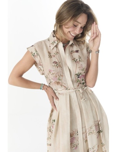 Robe chemisier HANAE - Imprimé
