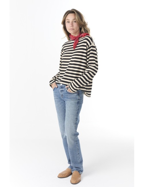 Pull SAILOR - Rayé noir