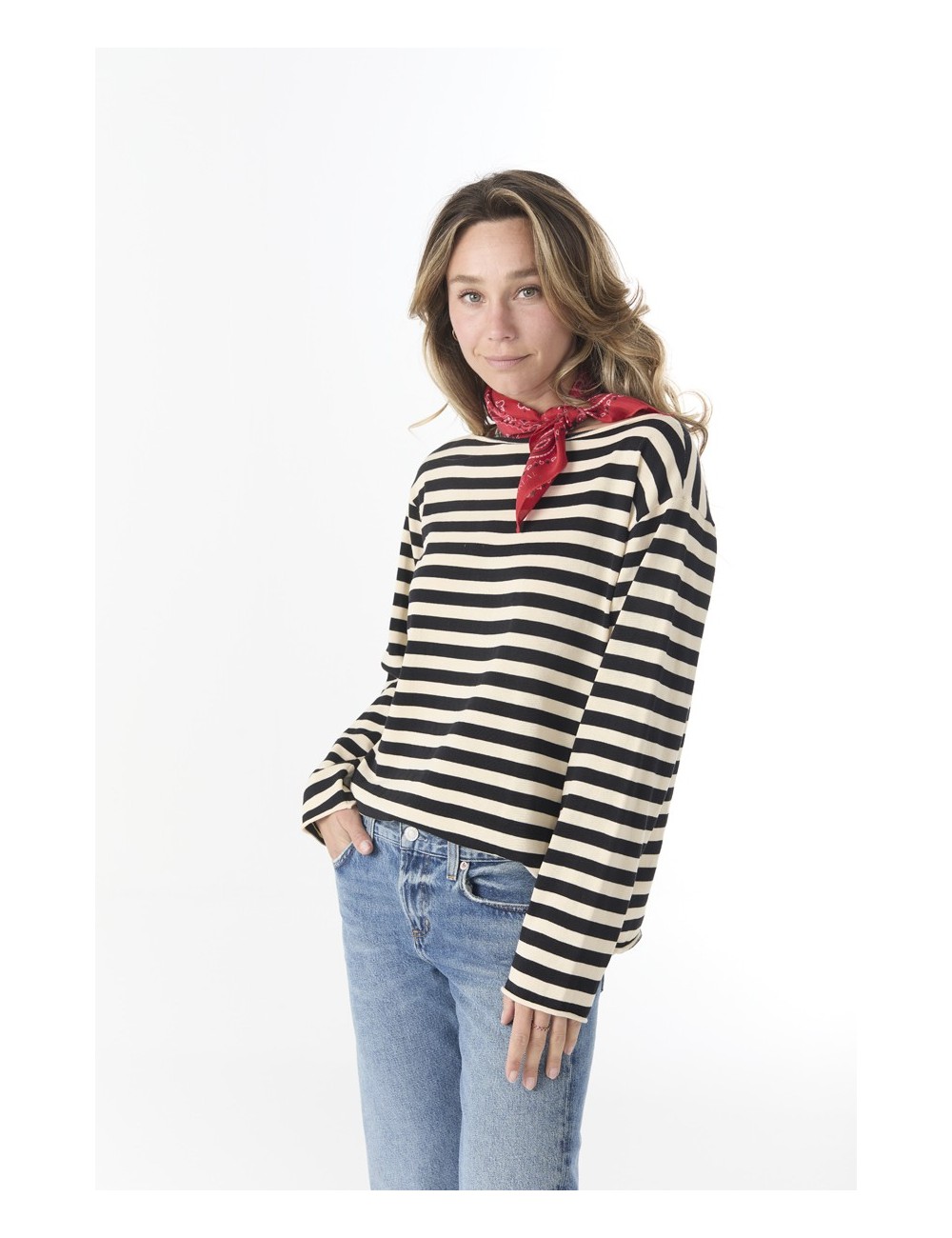 Pull SAILOR - Rayé noir