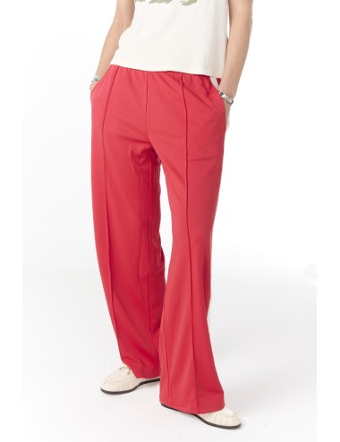 The Wilde Leg Track Pant - Poppy Red