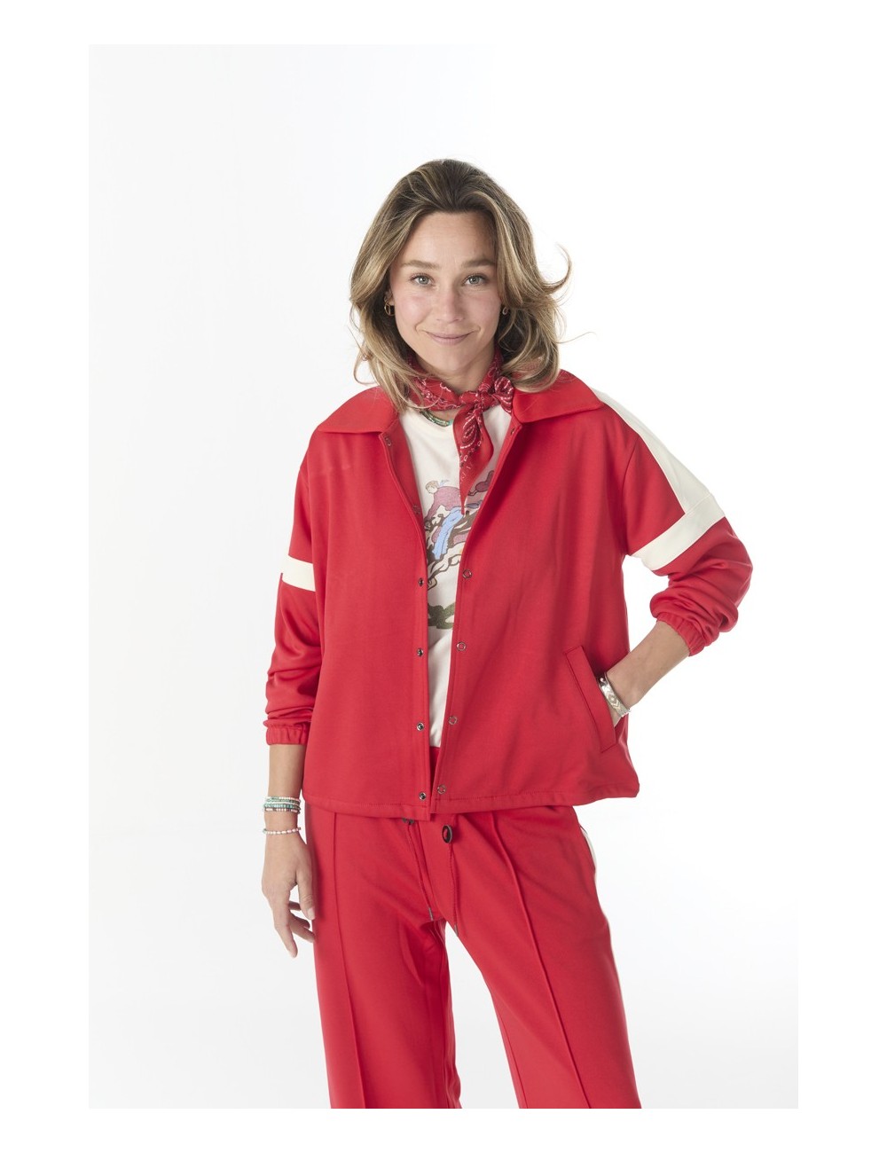 Veste TRAINER - Poppy Red