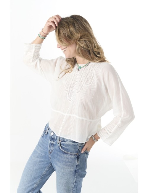 Top VICTORIAN - Blanc