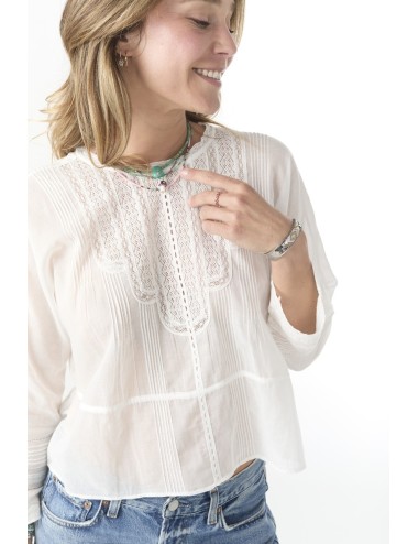 Top VICTORIAN - Blanc