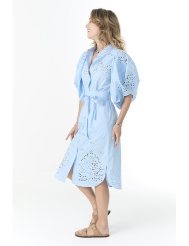 Robe FLORA - Azur