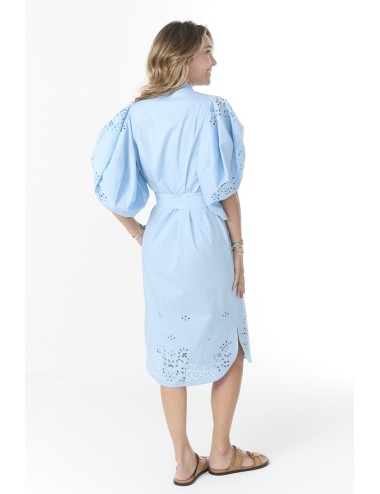Robe FLORA - Azur