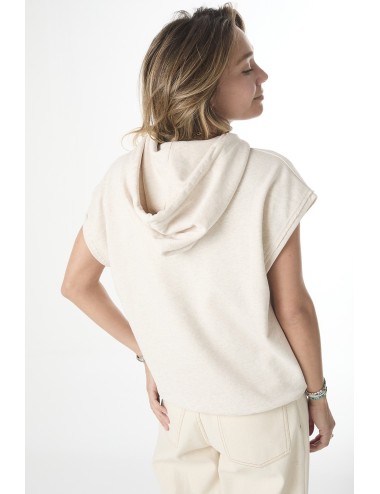 HOODIE sans Manche à Capuche