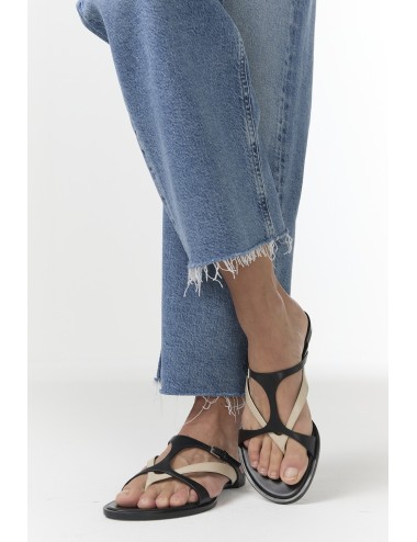 Sandales BRASILIA - Noir, Blanc cassé