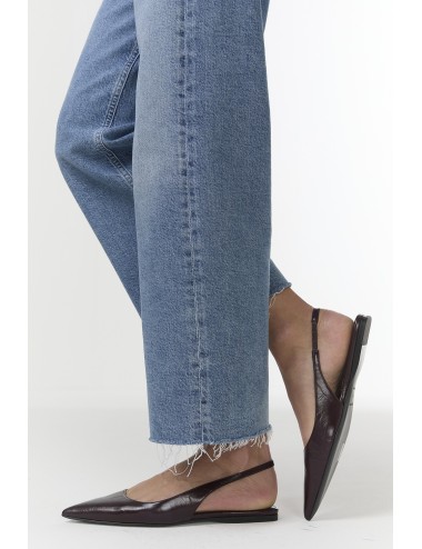 Slingback Plat STELLA - Bordeaux