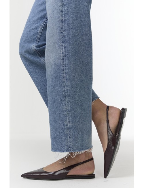 Slingback Plat STELLA - Bordeaux