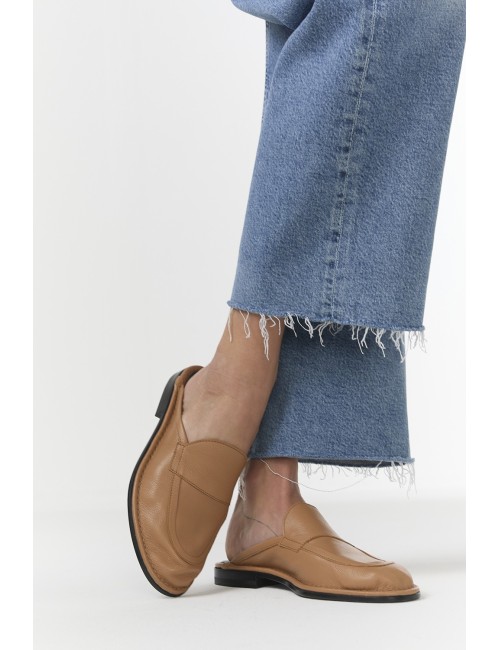 Mocassins-Mules NOTO - Camel