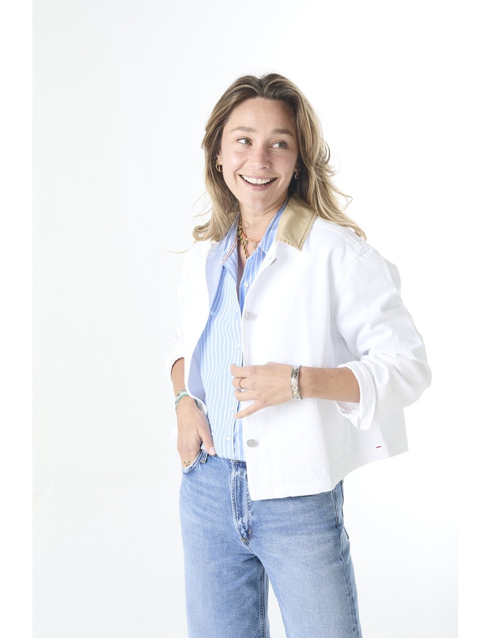 Veste DENIM - White Cove