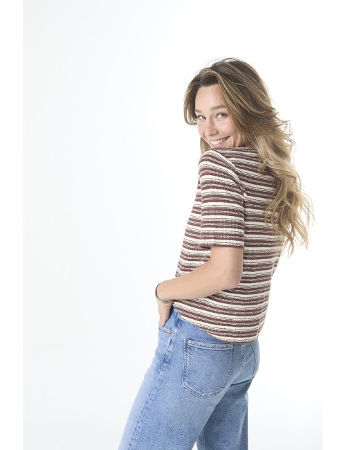Top KELSEY - Tawny Brown