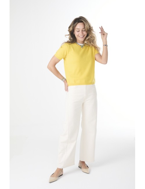 Pull manches courtes MINI ANDRE Light - Sun