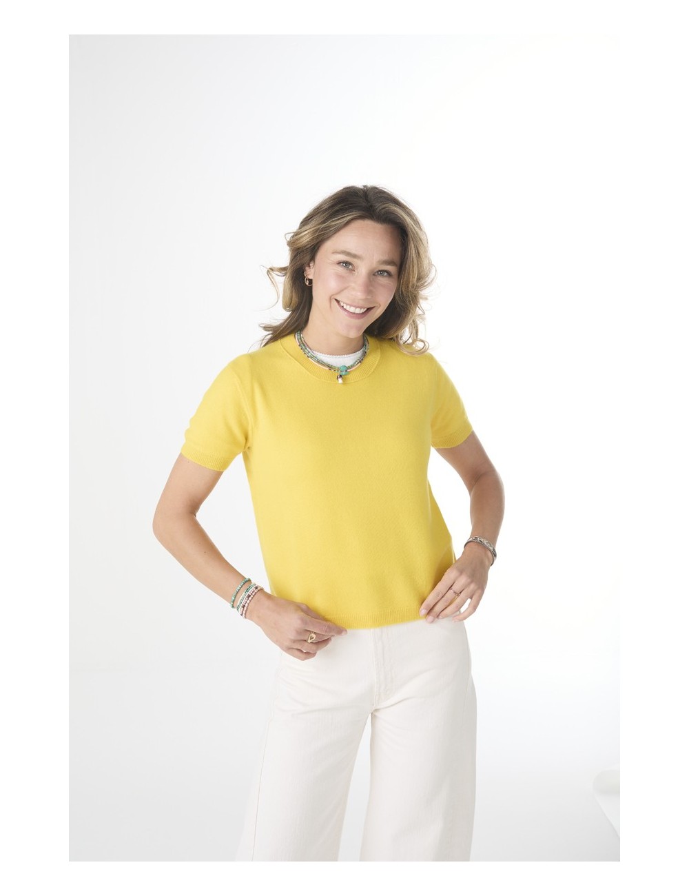 Pull manches courtes MINI ANDRE Light - Sun