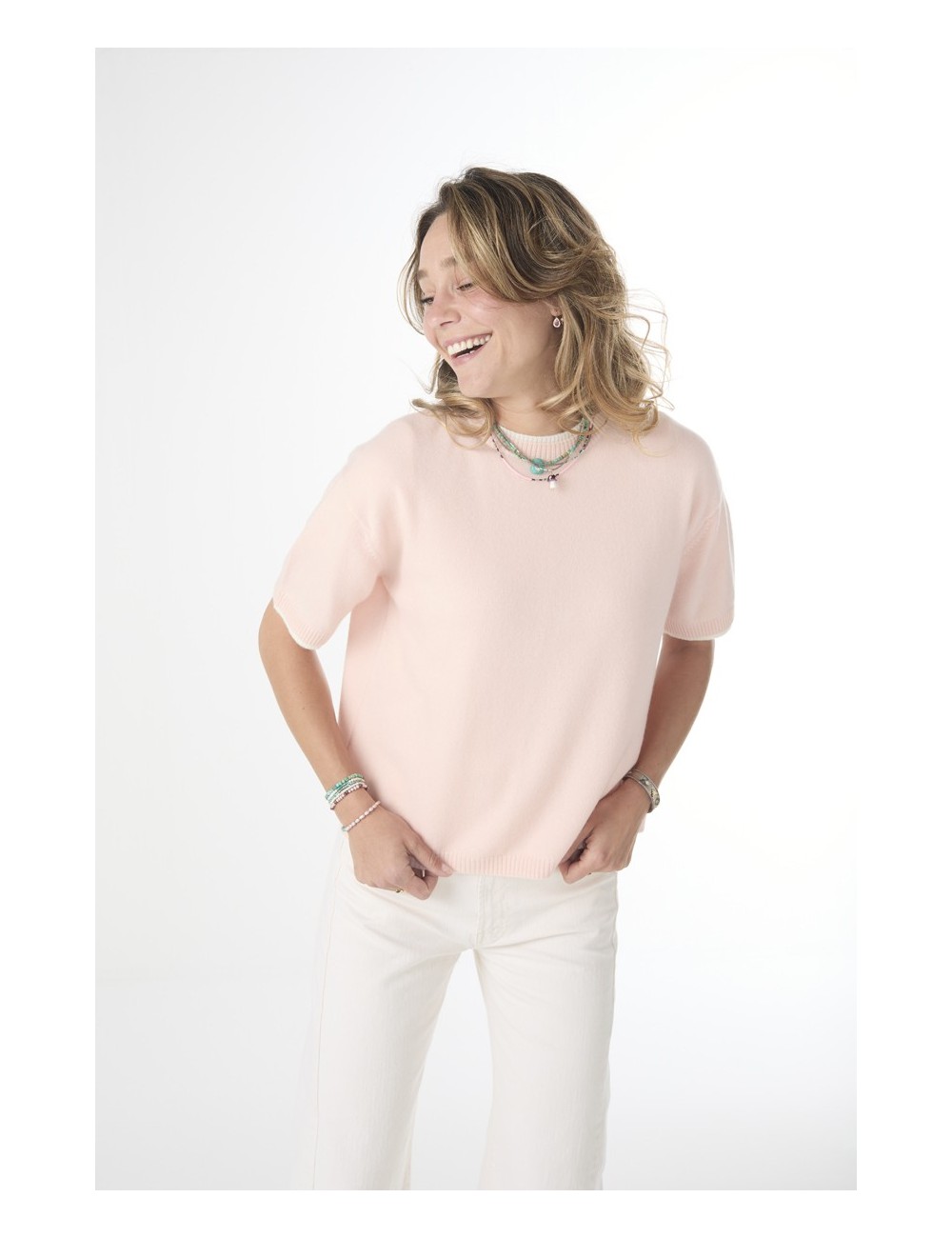 Tee-shirt ALBERTO - Blush