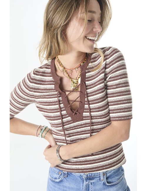 Top FARRAH - Tawny Brown