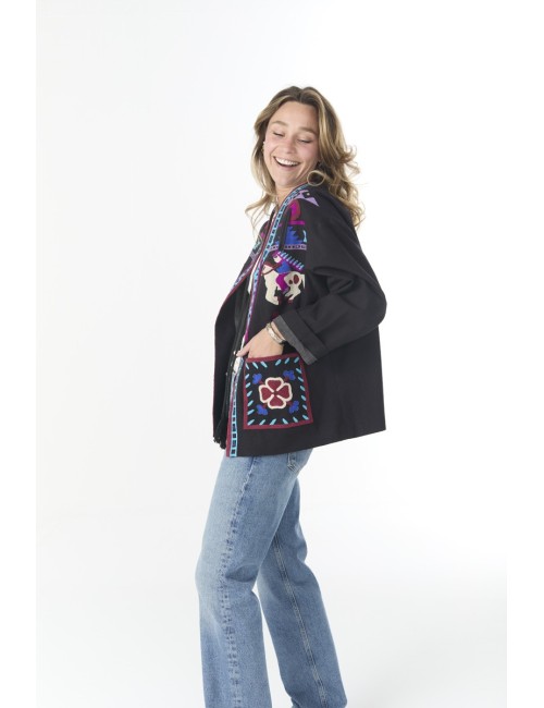 Veste DINA Western Paradise - Noir