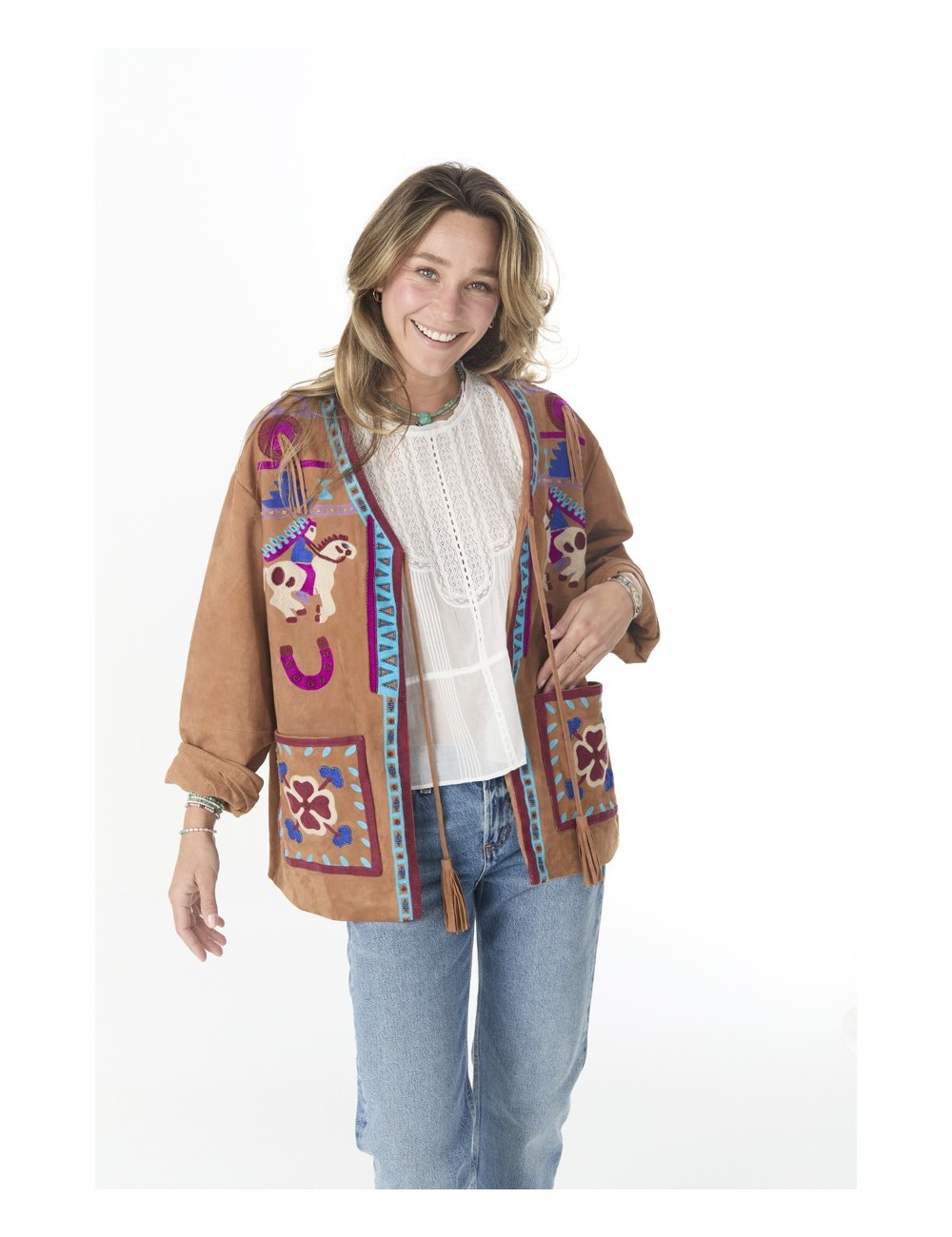 Veste DINA Western Paradise - Camel