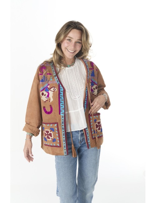 Veste DINA Western Paradise - Camel