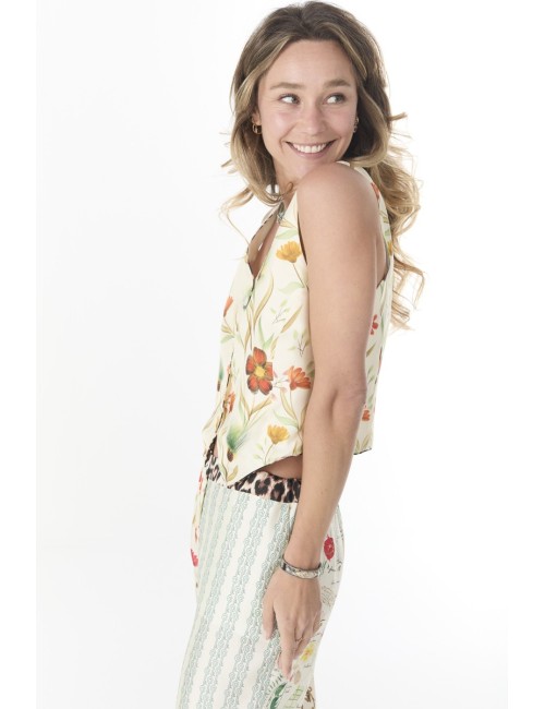 Gilet SERVEUSE - Aquarelle