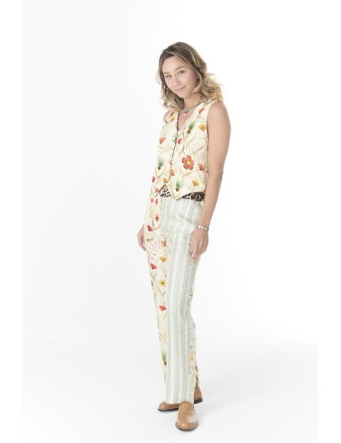 Pantalon LUCKY - Mix Aquarelle