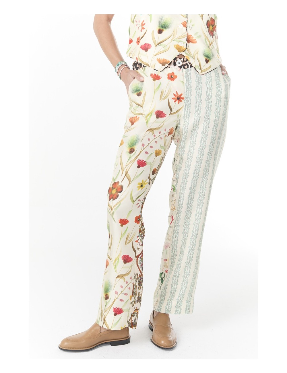 Pantalon LUCKY - Mix Aquarelle