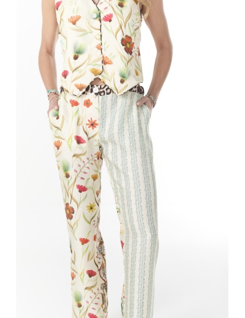 Pantalon LUCKY - Mix Aquarelle