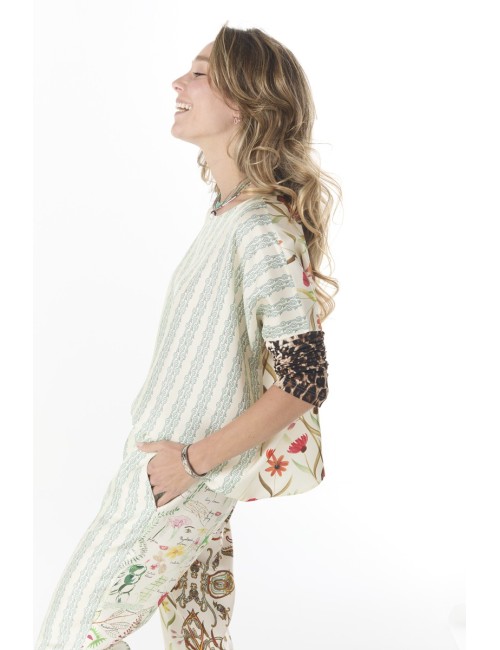 Top JANINE - Mix Aquarelle