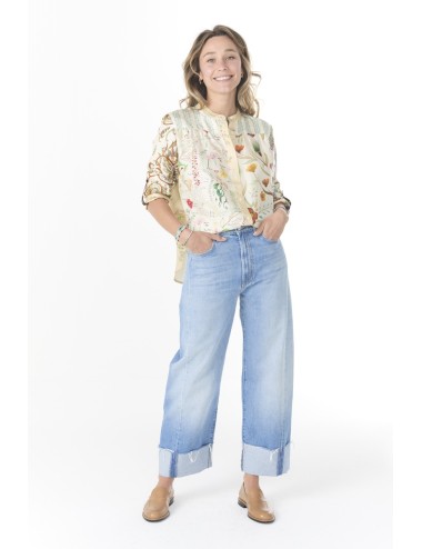 Chemise JEANNE - Mix Bontaniste Ecru