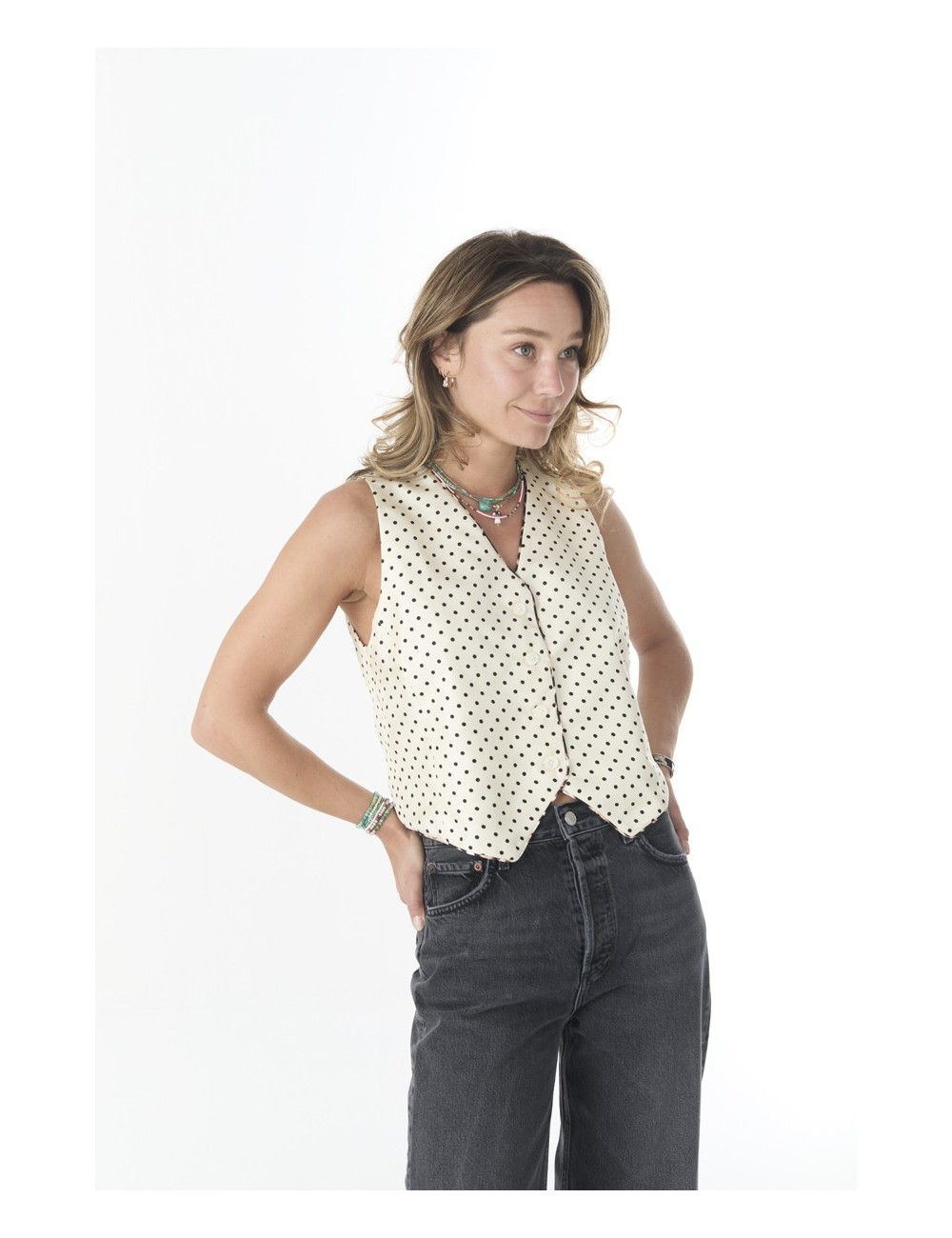 Gilet SERVEUSE - Pois