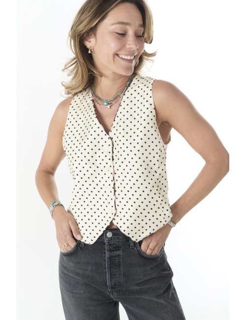 Gilet SERVEUSE - Pois