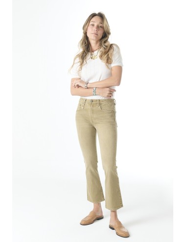 Jeans KICK FIT - Olive Green